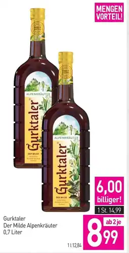 Sutterlüty Gurktaler der milde alpenkräuter Angebot