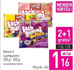 Sutterlüty Nimm 2 Lachgummi Angebot