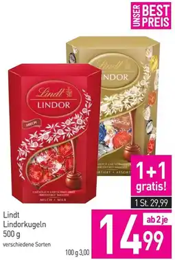 Sutterlüty Lindt Lindorkugeln Angebot