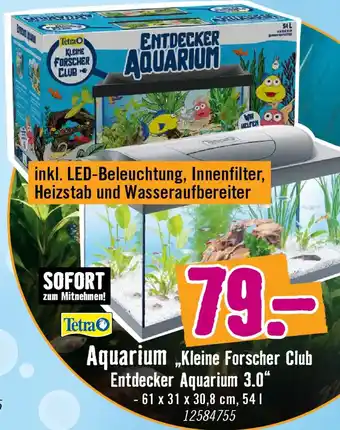 Aquarium Kleine Forscher Club Entdecker Aquarium 3.0