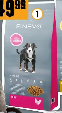 Hornbach Hundefutter trocken FINEVO Junior Dog Huhn Angebot