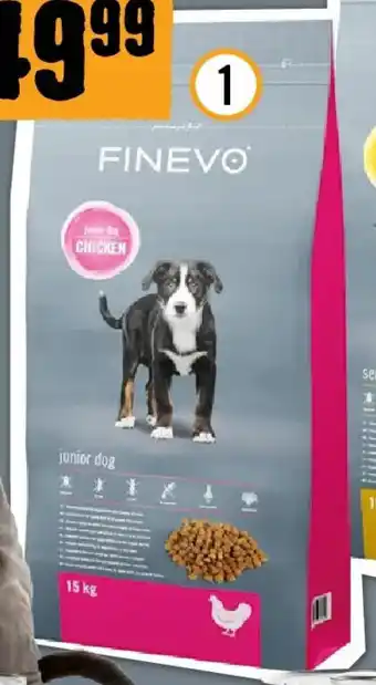 Hornbach Hundefutter trocken FINEVO Junior Dog Huhn Angebot