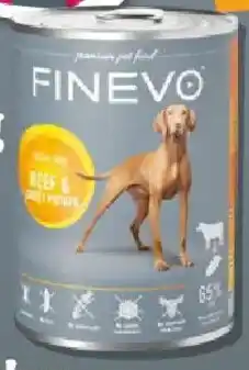 Hornbach Hundefutter nass FINEVO Active Dog Rind mit Süßkartoffel Angebot