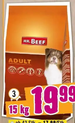 Hornbach Hundefutter trocken MR.BEEF Basic Rind Angebot
