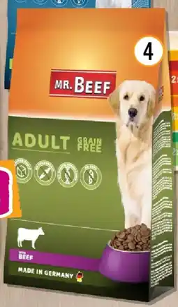 Hornbach Hundefutter trocken MR.BEEF Adult Getreidefrei Rind Angebot
