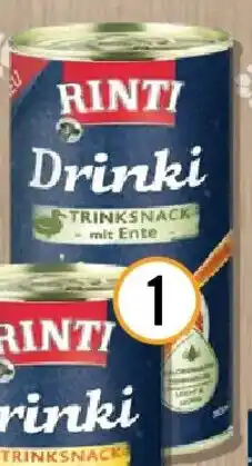Hornbach Hundesnack Rinti Drinki mit Huhn Angebot