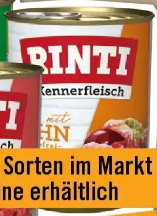 Hornbach Hundefutter nass Rinti Huhn Angebot