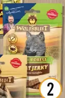 Hornbach Hundesnack WOLFSBLUT Meat Jerky Dark Forest Angebot
