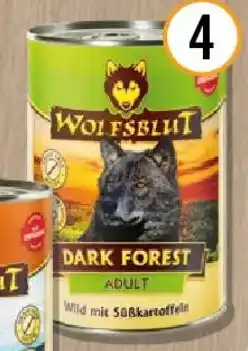 Hornbach Hundefutter nass WOLFSBLUT Dark Forest Adult Angebot