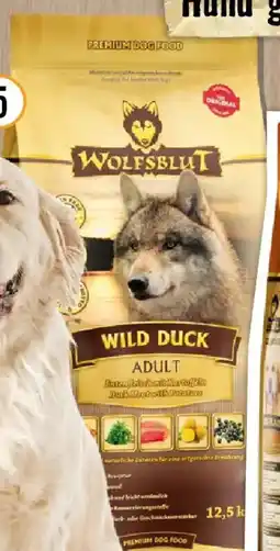 Hornbach Hundefutter trocken WOLFSBLUT Wild Duck Adult Angebot