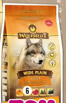 Hornbach Hundefutter trocken WOLFSBLUT Wide Plain Adult Angebot