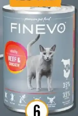 Hornbach Katzenfutter nass FINEVO Vitality Rind und Huhn Angebot