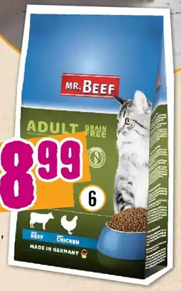 Hornbach Katzenfutter trocken MR.BEEF Premium Getreidefrei Rind & Geflügel Angebot