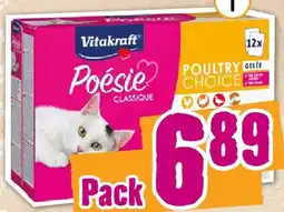 Hornbach Katzenfutter nass Vitakraft Poésie Classique Gelee Angebot