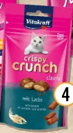 Hornbach Katzensnack VITAKRAFT Crispy Crunch Lachs Angebot