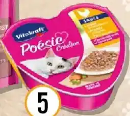 Hornbach Katzenfutter nass VITAKRAFT Poésie Huhn und Gartengemüse Angebot