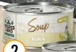 Hornbach Katzenfutter nass Wildes Land Soup Huhn Angebot