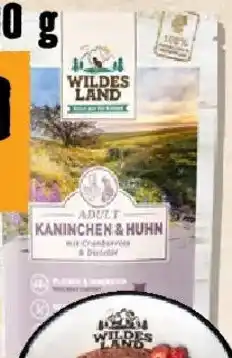 Hornbach Katzenfutter nass WILDES LAND Kaninchen und Huhn mit Cranberries mit wertvollen Superfoods, Angebot