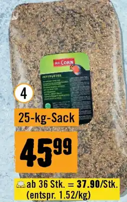 Hornbach Fett- und Weichfutter, Angebot