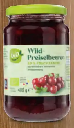 Hofer Zurück zum Ursprung Bio-Wildpreiselbeeren Angebot