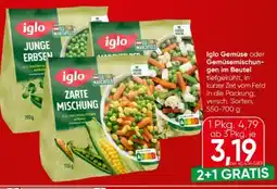 Spar Iglo Gemüse Angebot