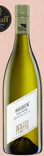 Spar Weingut R&A Pfaffl Grüner Veltliner Haid Weinviertel Angebot