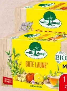 Spar Willi Dungl Bio-Tees Angebot
