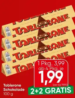 Eurospar Toblerone Schokolade Angebot