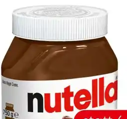 Eurospar Ferrero Nutella Angebot