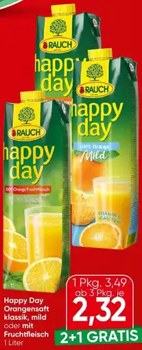 Eurospar Rauch Happy Day Orangensaft Angebot