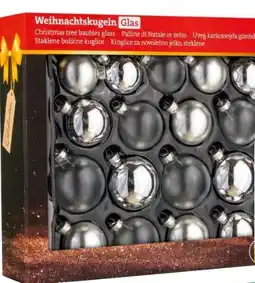 Eurospar Simpex Basic Celebration Weihnachtskugeln Glas Angebot
