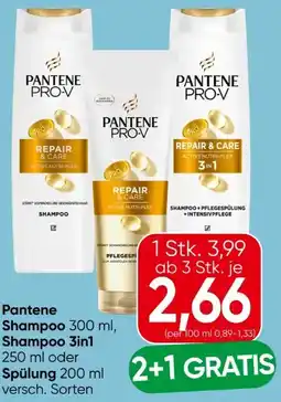 Eurospar Pantene Pro-V Shampoo Angebot
