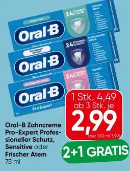 Eurospar Oral-B Zahncreme Pro Expert Angebot
