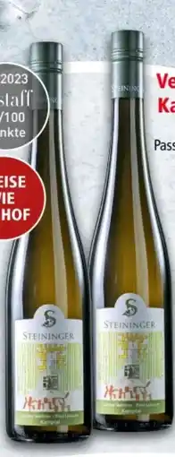 Interspar Weingut Steininger Grüner Veltliner Ried Loisium Kamptal Reserve Angebot