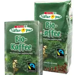 Interspar Spar Natur pur Bio-Kaffee Angebot