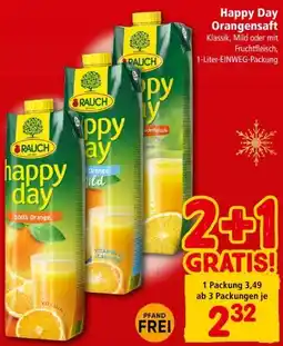 Interspar Rauch Happy Day Orangensaft Angebot