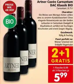 Interspar Weingut Artner Cuvée Carnuntum Klassik Angebot