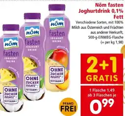 Interspar Nöm Fasten Joghurtdrink Angebot