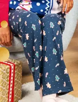 Interspar Damen Erwachsenen Pyjamahose X-Mas Angebot