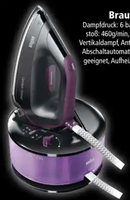 Interspar Braun Dampfbügelstation IS 2144 BK Angebot