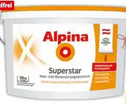 Hagebau Alpina Innenfarbe Superstar Angebot