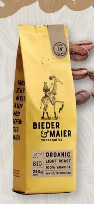 SPAR Gourmet Bieder & Maier Kaffee Organic Light Angebot