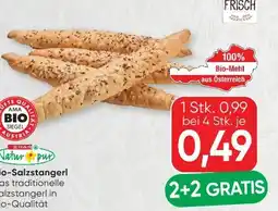 SPAR Gourmet Spar Natur pur Bio-Salzstangerl Angebot