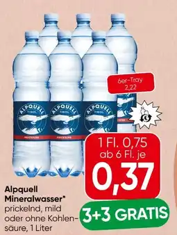 Spar Alpquell Mineralwasser Angebot