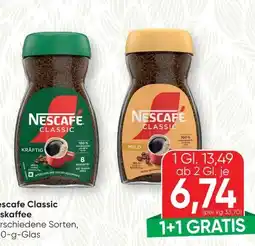SPAR Gourmet Nescafé Classic Löskaffee Angebot