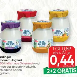 SPAR Gourmet Schärdinger Bergbauern Joghurt Angebot