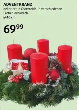 Bellaflora Adventkranz Angebot