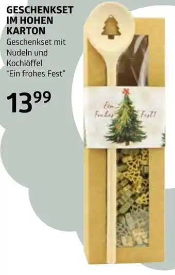 Geschenkset im hohen karton