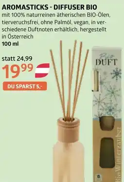Bellaflora Aromasticks - diffuser bio Angebot