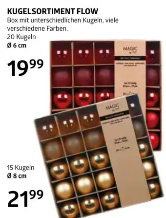 Bellaflora Kugelsortiment flow Angebot